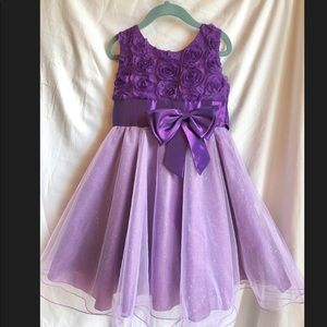 Girls Purple Dress